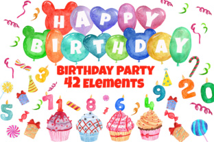 Birthday Party Clipart & Illustrations Review