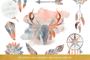 Boho Sunset Prairie Clipart & Illustrations Review