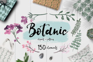 Botanic Bundle 150 Elements: Fresh Illustrations