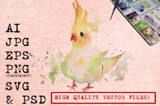 Cute Cockatoo Bird Watercolors Review