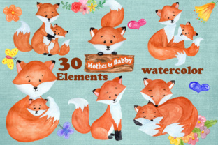 Fox Clipart Illustrations for Blogs
