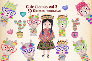 Funny Llama, Animal Clipart Embroidery Review