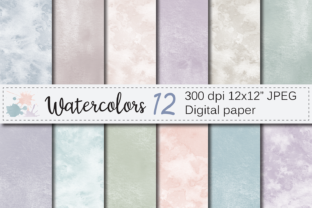 Neutral Watercolor Backgrounds for Branding