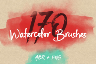 Reviewing 170 Watercolor Brushes Pack for Photoshop