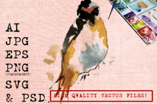 Water Color Bird: A Review for Illustrations