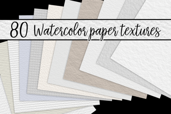 Watercolor Paper Textures for Crafters